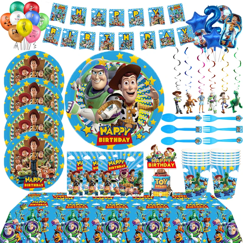 Disney Toy Story Birthday Party Supplies Disposable Paper Na