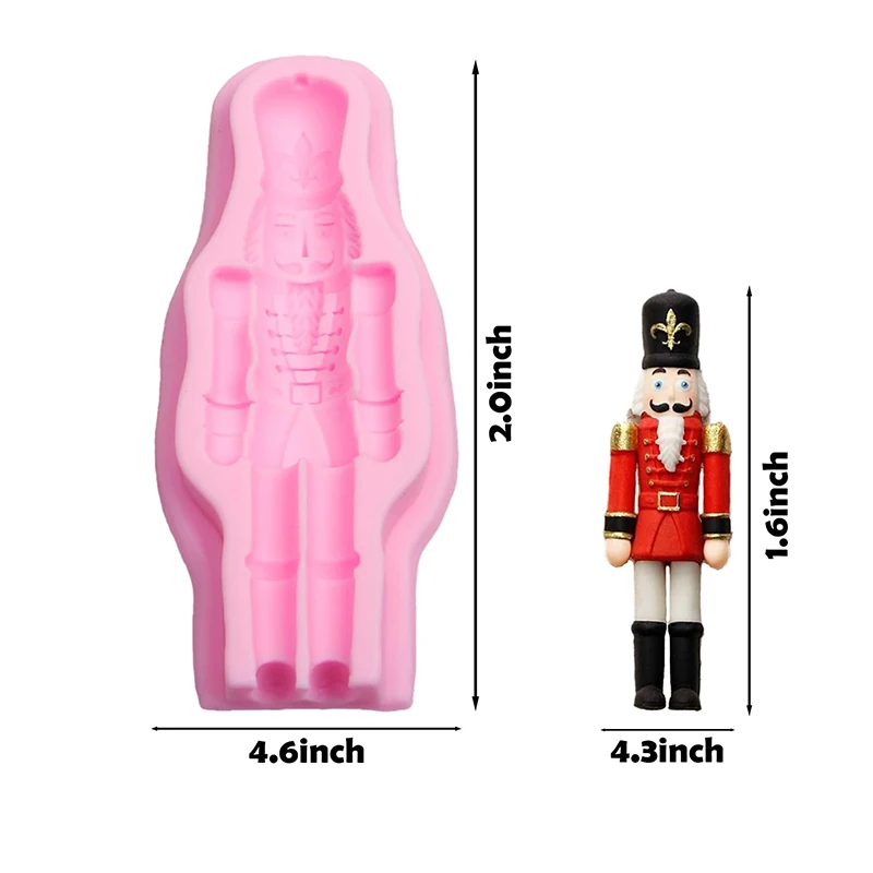 

Силиконовая форма для молдов Щелкунчик