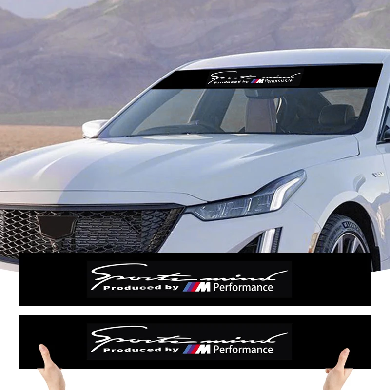 Наклейка на лобовое стекло автомобиля наклейка переднее окно солнцезащитный