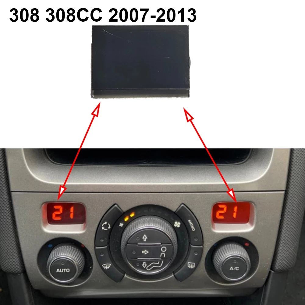 

1/2pcs Car ACC LCD Pixel Repair Air Conditioning Information Screen For 308 308CC 408 Air Conditioner Display Screen Replacement