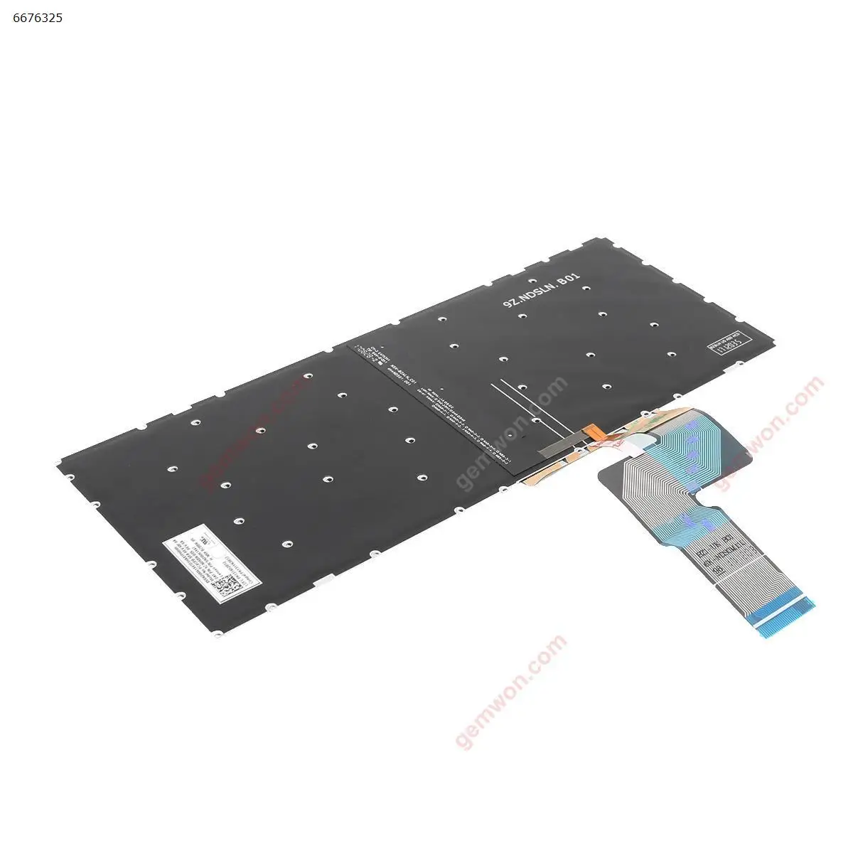 SP Клавиатура для ноутбука Lenovo IdeaPad 320-14ISK 320S-14IKB 320S-14IKBR серая с подсветкой