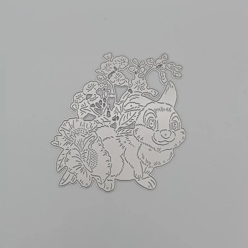 

Metal Cutting Dies Fawn in the Jungle Stencils for DIY Album Paper Card Decorative Craft Die Cuts