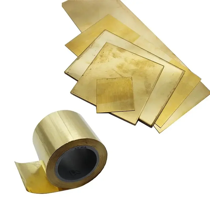 Brass Plate Foil Sheet 0.01mm 0.02mm 0.03mm 0.05mm 0.08mm 0.1mm 0.2mm 0.3mm 0.4mm 0.5mm 0.6mm 0.8mm 1mm 2mm 3mm 4mm 5mm