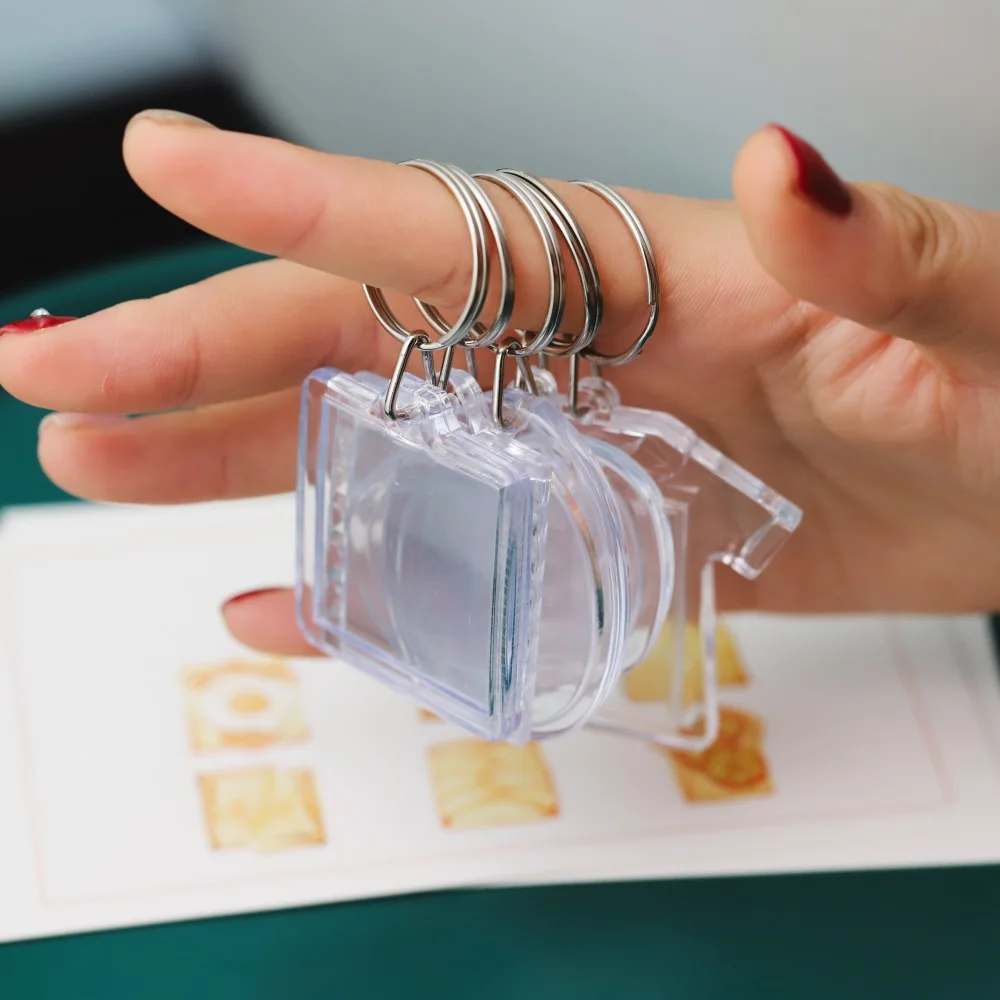 Прозрачные акриловые вставки для изготовления ювелирных изделий 2-5 шт