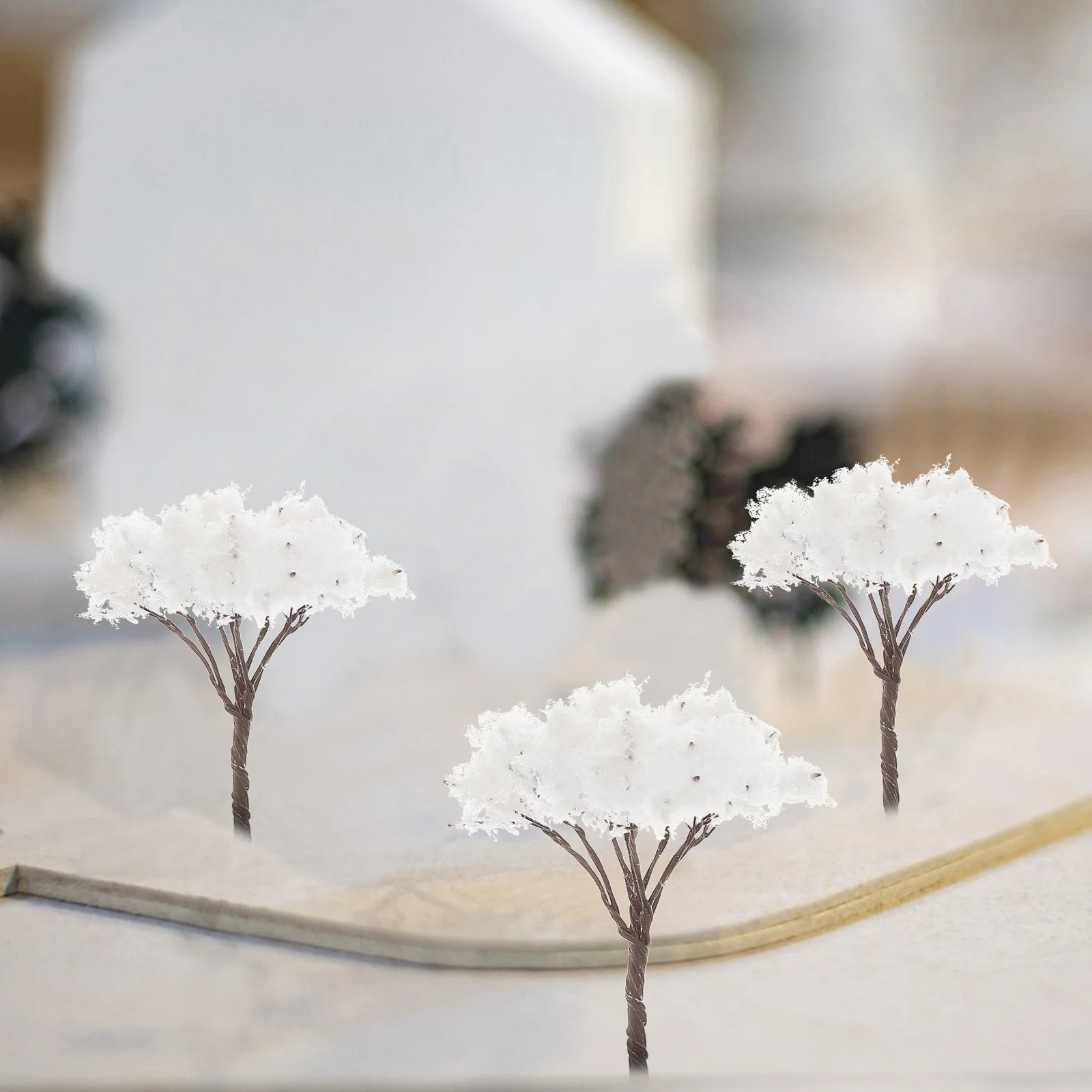 

Flower Artificial Fake Tree Building Simulated Prop Photo Trees Model Decor Decoration Table Party Tropical Centerpiece