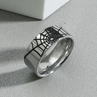 individual rings for couple in silver 925 ring ladies spider web stainless steel mens ring knuckleduster horse signet ring set