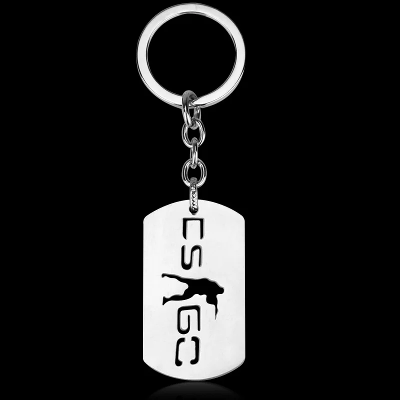 New Game Hollow Counter Strike CSGO Metal Pendant Accessories Keychain for Men Women Porte Clef Llaveros Chaveiro Carro Gift |