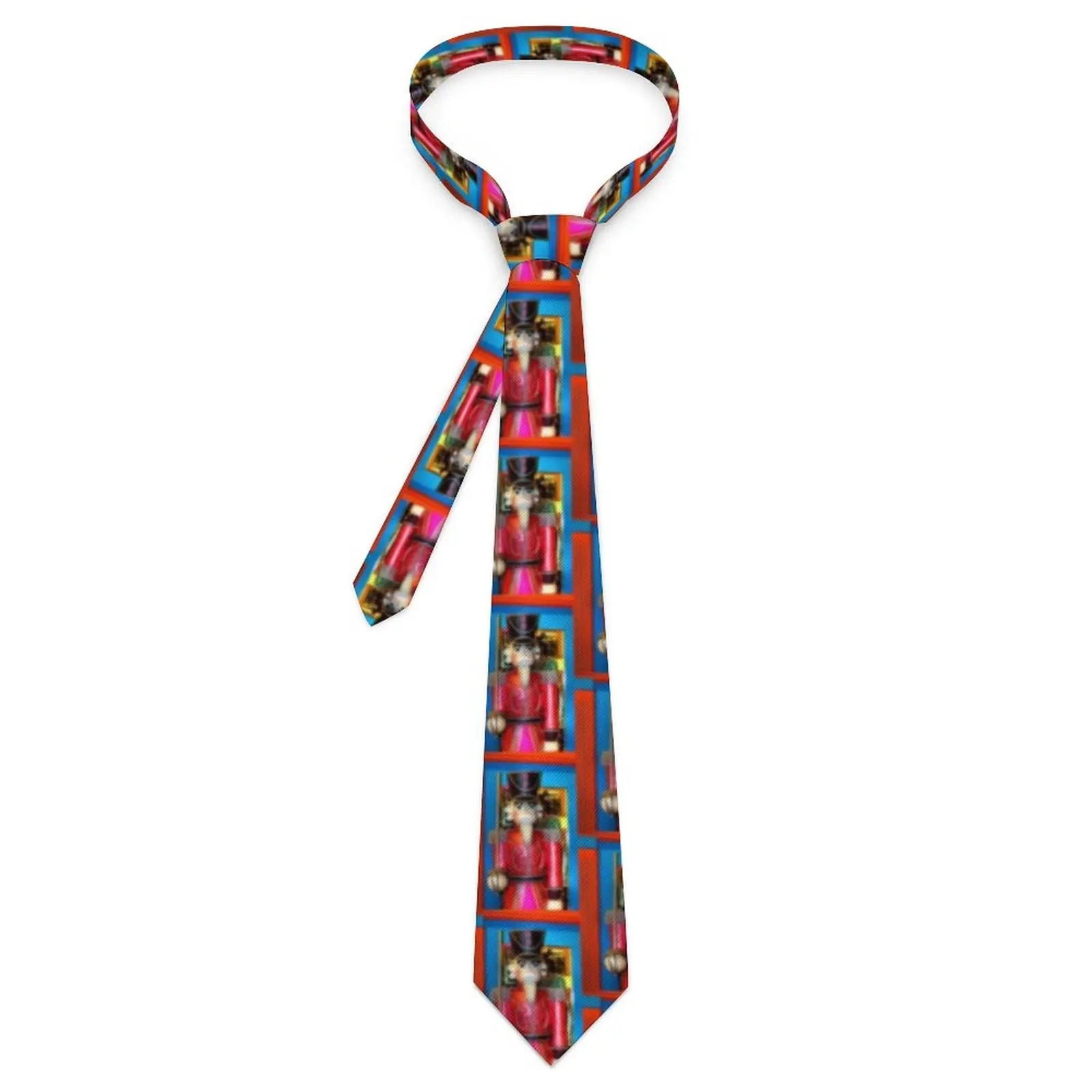 

Рождественский галстук для орехов, Классический Повседневный галстук для мужчин с мультяшным принтом, качественный галстук для воротника, дизайнерский галстук