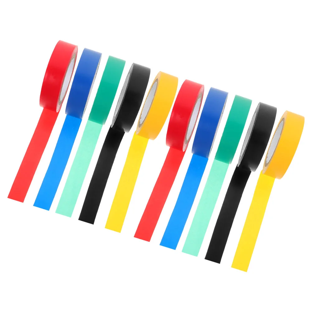10-рулонная изоляционная лента цветные клейкие ленты с автоматической изоляцией