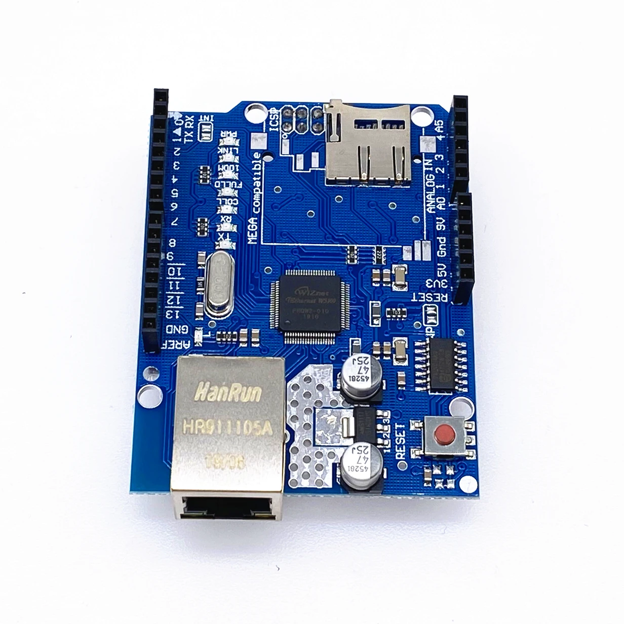 1pcs Shield Ethernet W5100 FOR R3 Mega 2560 1280 328 Development Board | Инструменты