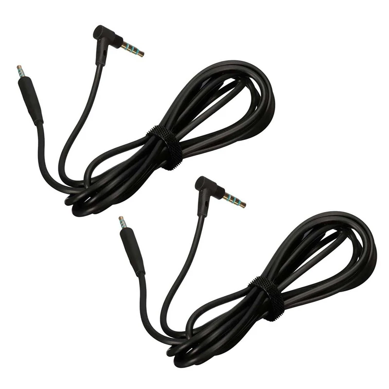 

AYHF-2Pcs 1,5 м аудио 2,5 до 3,5 мм кабель для Bose QC25 Тихая комфортная гарнитура с микрофоном