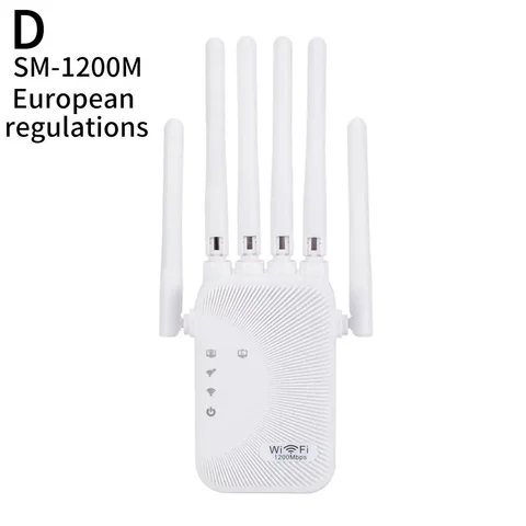 Новый гигабитный двухдиапазонный усилитель сигнала Wi-Fi 2, 4 + 5G King Intelligence через сеть настенный домашний усилитель беспроводной R1M8