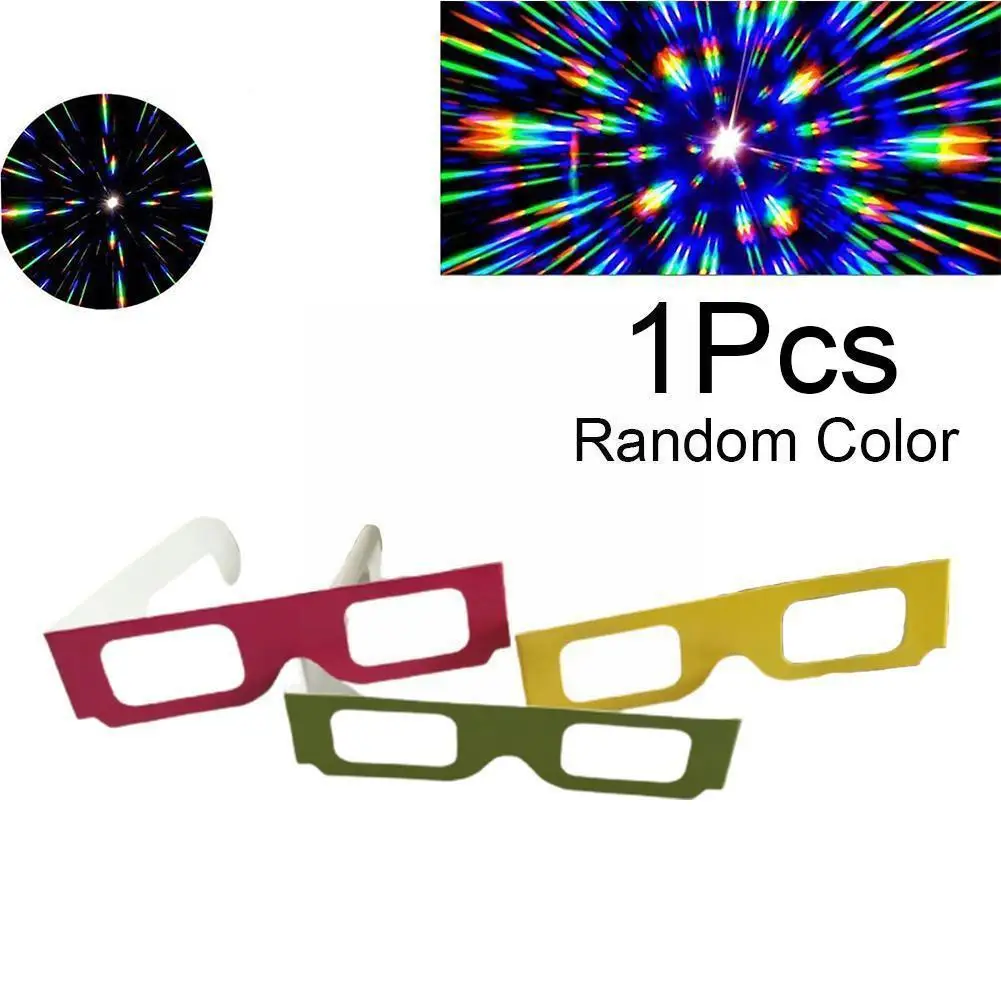 

3D Fireworks Glasses For Looking Fireworks Ligh Bubbles Party Rave Glasses Light Show Fireworks Supplies Wholesale Romantic Z0P5