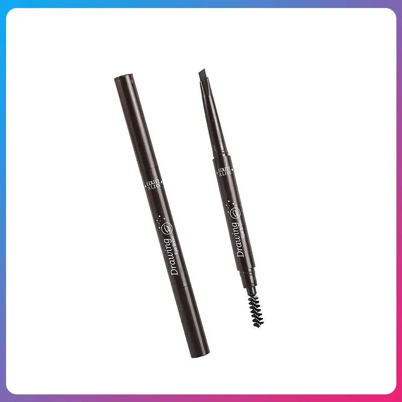 

Rotate Eyebrow Pen Double-headed With Eyebrow Brushes Beginner's Eyebrow Eyebrow Cosmetics Not Easy To Decolor Waterproof