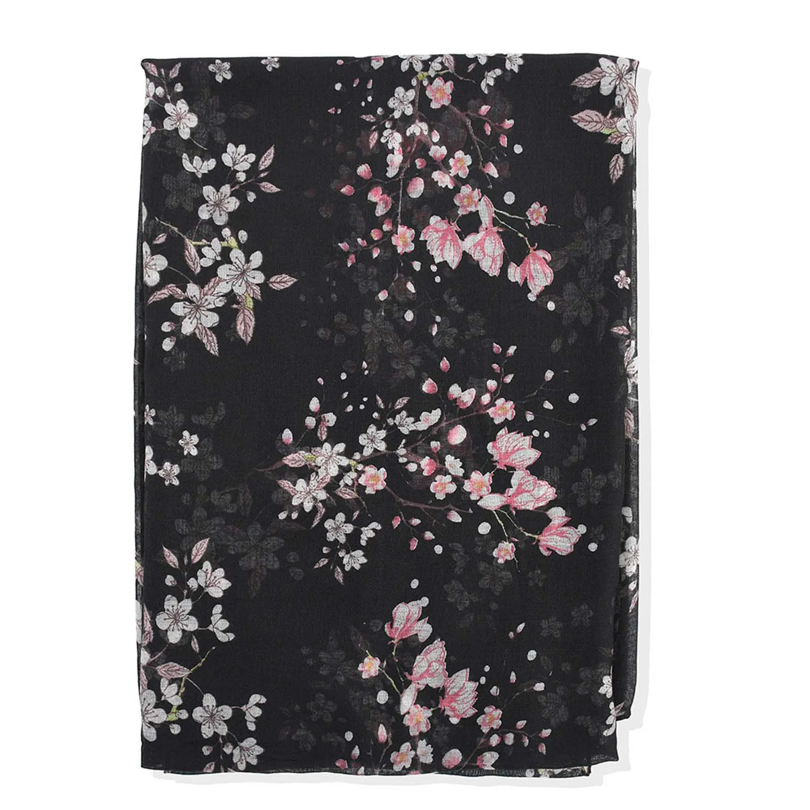 Женский шарф модный Цветочный Большой с принтом Парижа шарф-бабочка Красный