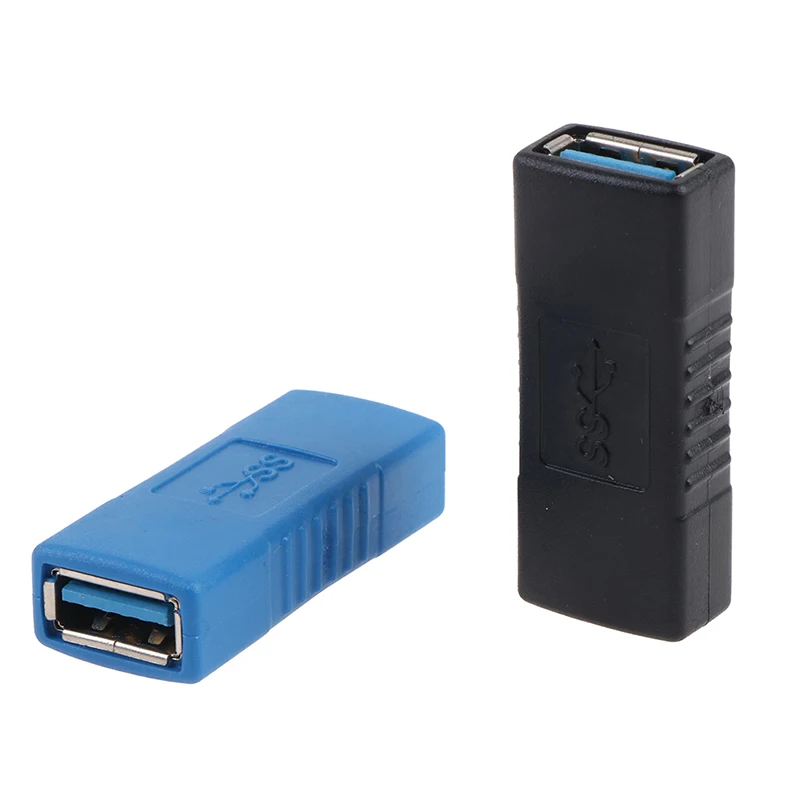 

1PC USB 3.0 Type A Female to A Female Connector Adapter for Laptop F Gender Changer Extender Converter