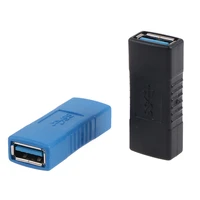 1pc usb 3 0 type a female to a female connector adapter for laptop f gender changer extender converter