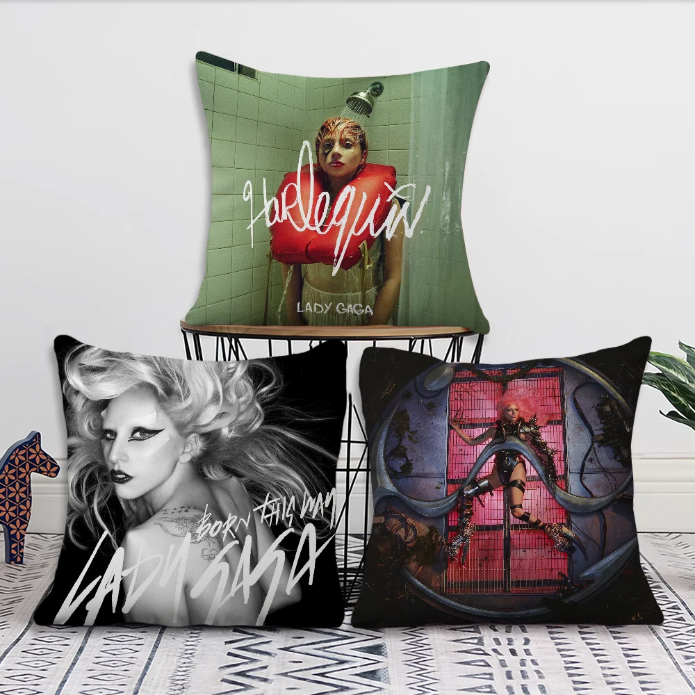 Singer L-Lady G-GagaS удобная декоративная наволочка подходит для дома гостиной дивана