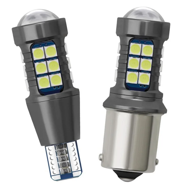 Светодиоды T15 T20 1156 1157 3030 27SMD для задних фонарей, стоп-сигналов и указателей поворота (art.: 3920daf4e2635) - 3920daf4e2635