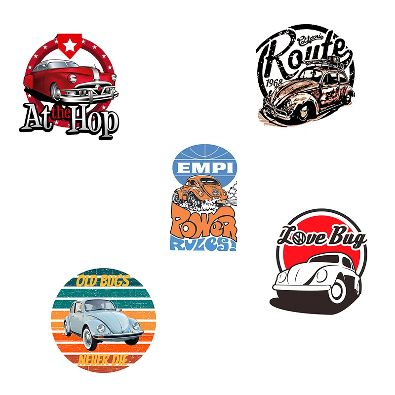 Автомобильные наклейки внешние аксессуары классический жук Калифорния маршрут винил грузовик багажник окно транспортное средство наклейка 13x10,7 см