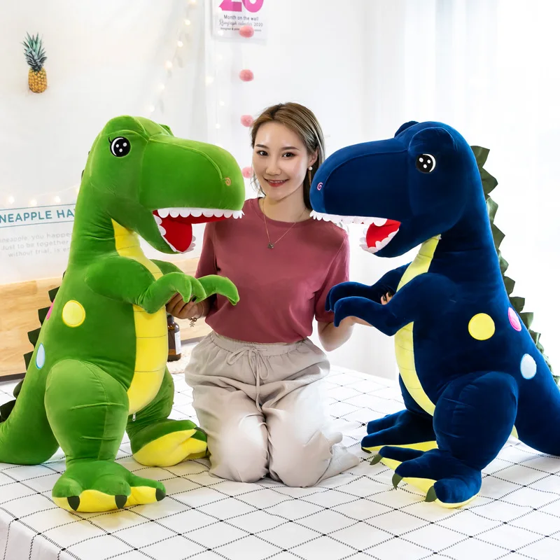 

Динозавр, игрушка игрушки 45-60 см, плюшевые игрушки, мультяшный тираннозавр, милая мягкая игрушка, куклы для детей, подарок на день рождения, игрушки