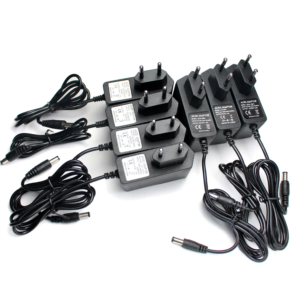 

AC DC 220V To 12V Power Supply 3V 4.5V 5V 6V 8.5V 12V 13V Led Power Adapter Supply 1A Hoverboard Adapter EU Plug Charger 12v