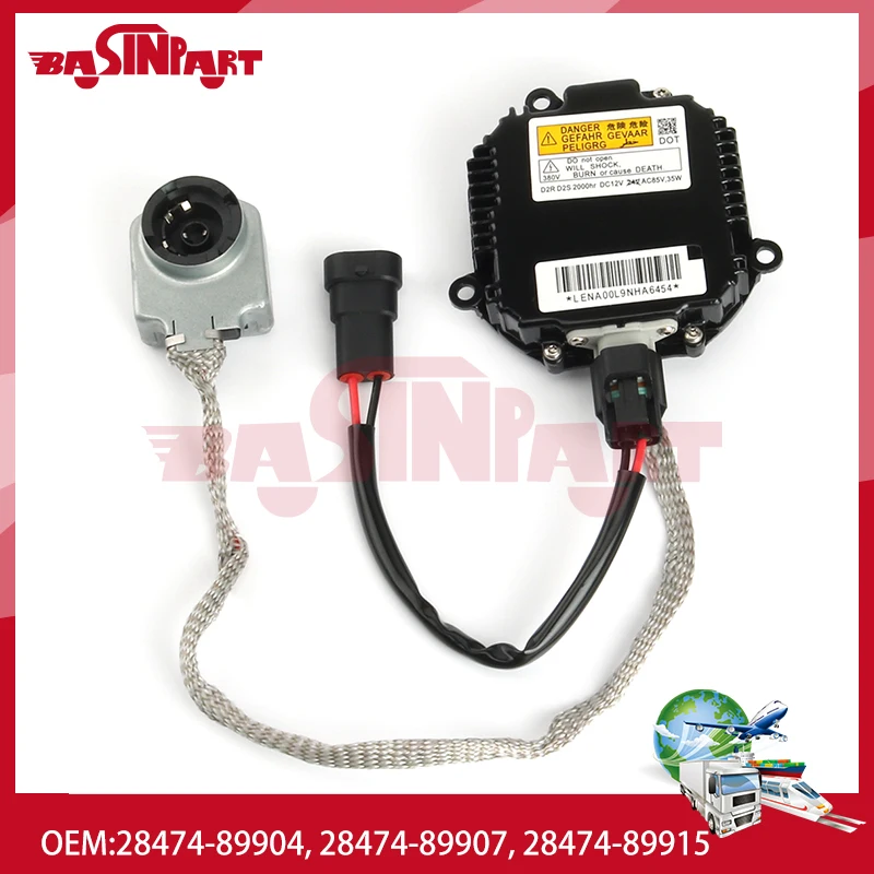 Новый ксеноновый балласт для фар с зажигающим шнуром 28474-8991A Nissan 350Z 370Z GT-R Altima Infiniti