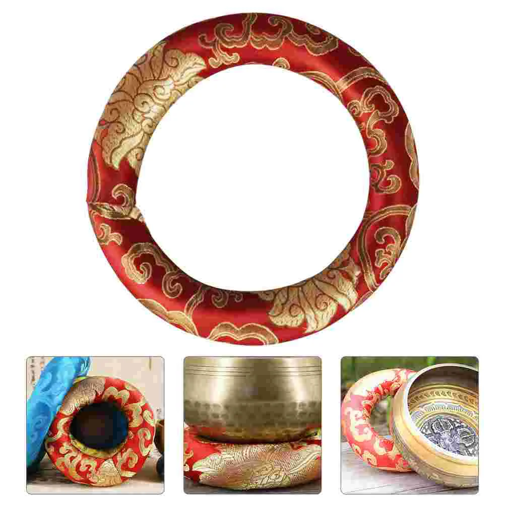 

Meditation Bowl Gasket Pad Decor Cushion Instruments Sing Ritual Sound Yoga Pillow