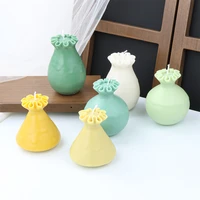 vase shape silicone candle mold for diy aromatherapy candle plaster ornaments soap epoxy resin mould handicrafts making tool