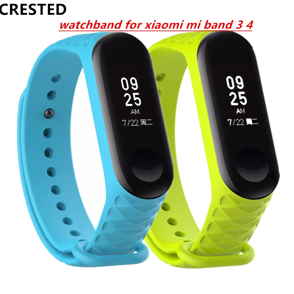 

Silicone strap For Xiaomi Mi Band 6 watchband Bracelet wristband Colorful sport Smart watchBand band Accessories Miband 5 4 3