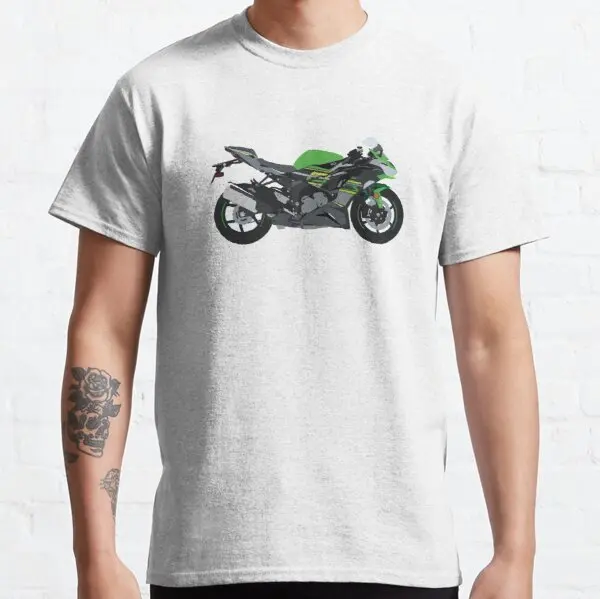 

Мотоциклетная футболка Kawasaki Ninja ZX 6R для KTM Husqvarna Suzuki Kawasaki Bajaj Bimota Boxer