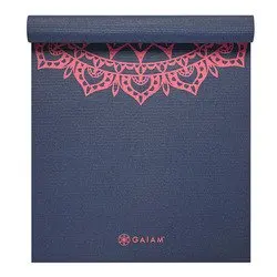 

Print Yoga Mat, Blue and Pink Marrakesh, 4 mm