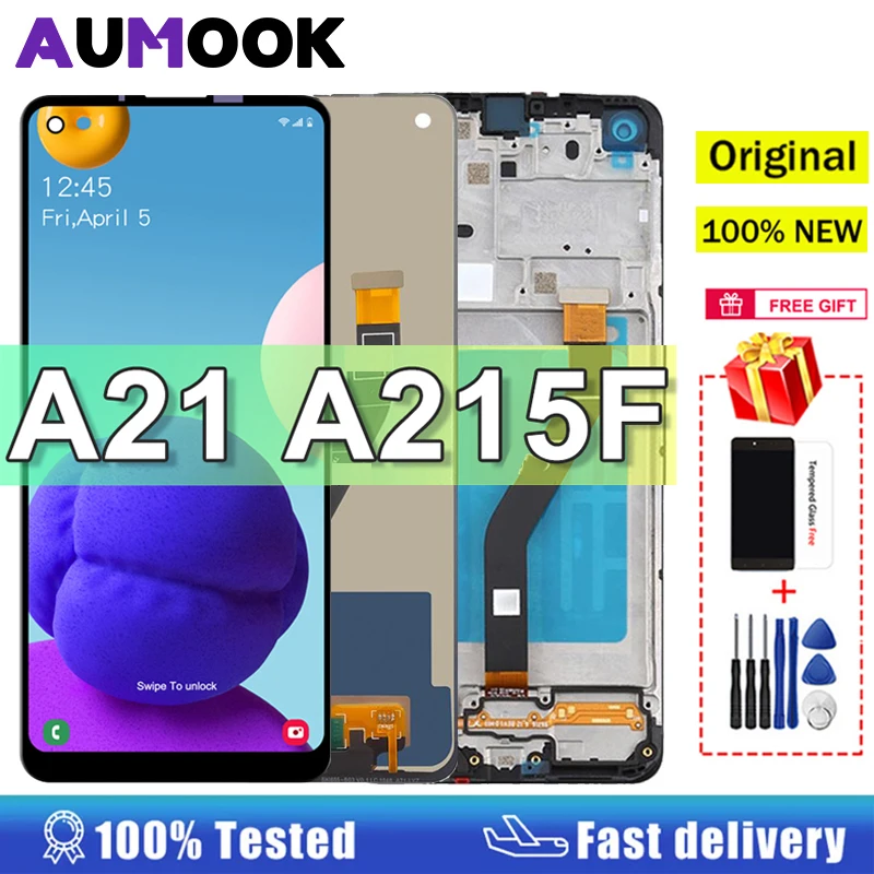 

6.5'' Original LCD For Samsung Galaxy A21 A215 LCD Display Touch Screen Digitizer LCD For Samsung A21 A215 Display Replacement