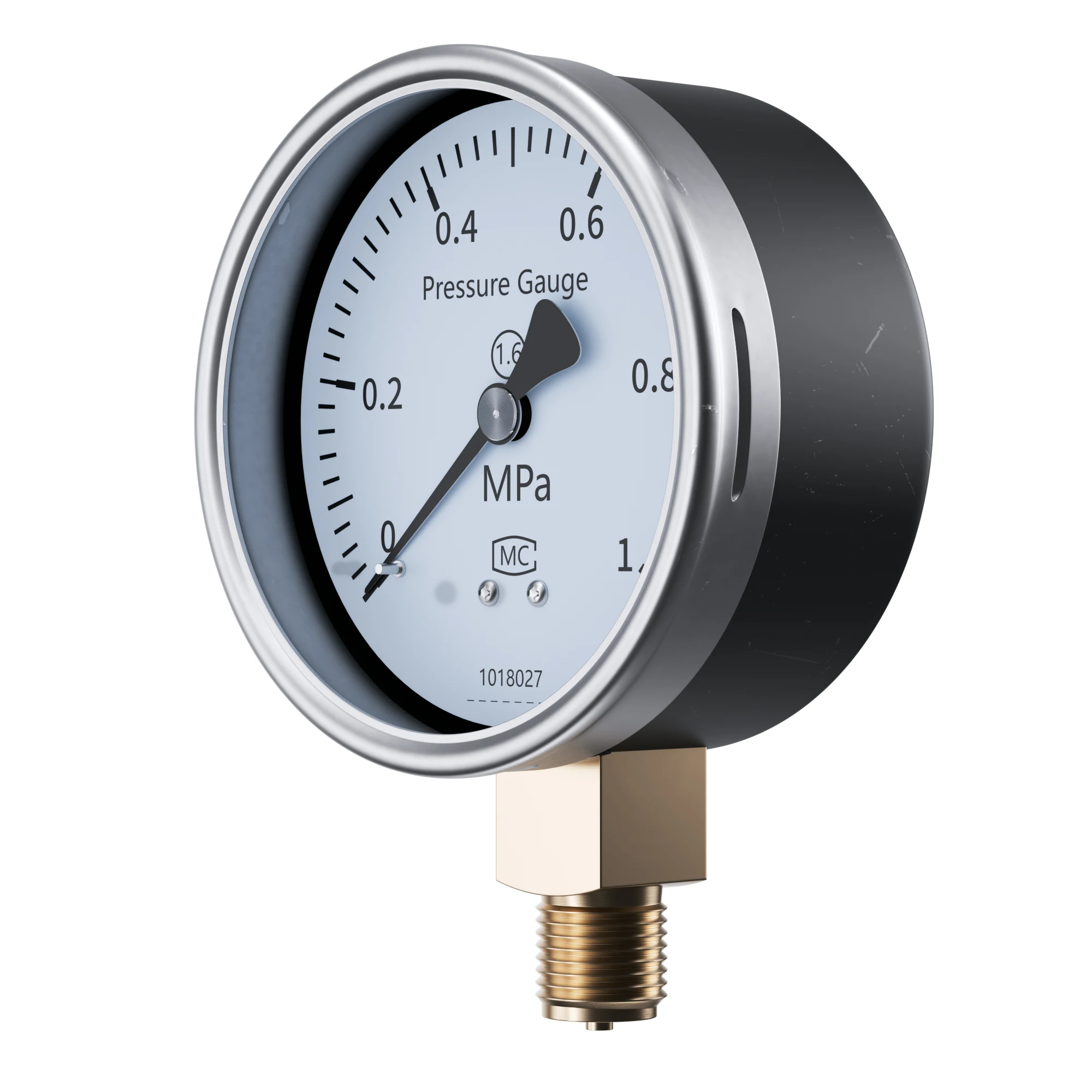 Pressure Gauge -0.1-60Mpa 0-1.6Mpa 0-2.5Mpa Mechanical M14*1.5 M20*1.5 Pointer