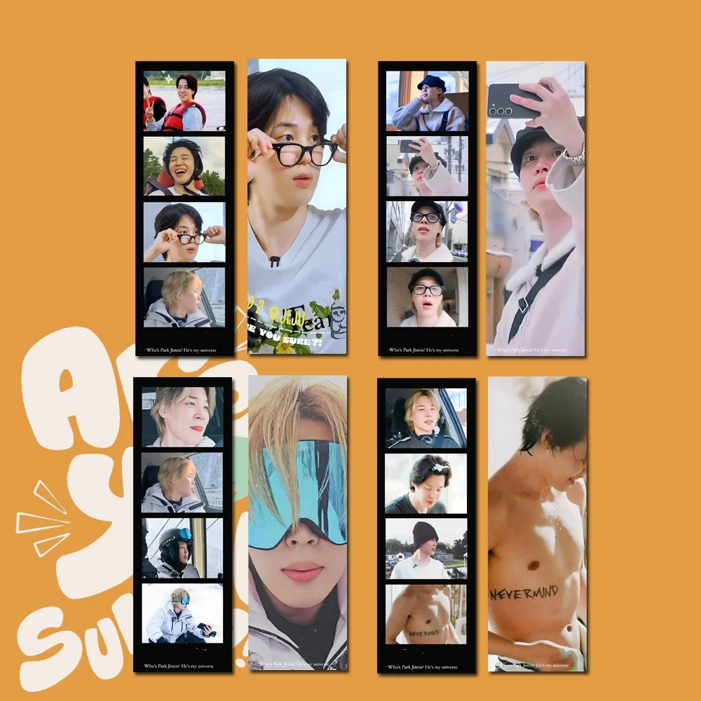 

Фотокарты Kpop, 4 шт., закладки для книг