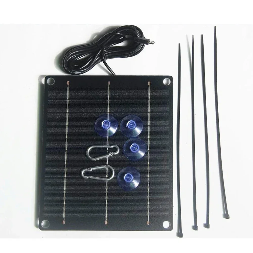 Солнечная панель 6 Вт монокристаллический кремний интерфейс постоянного тока USB