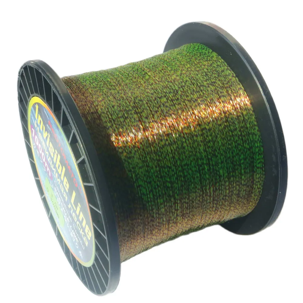 1000M Super Strong Carp 3D Invisible Fishing line Speckle  Camouflage Sinking Thread Fluorocarbon Coated Fishing Line enlarge