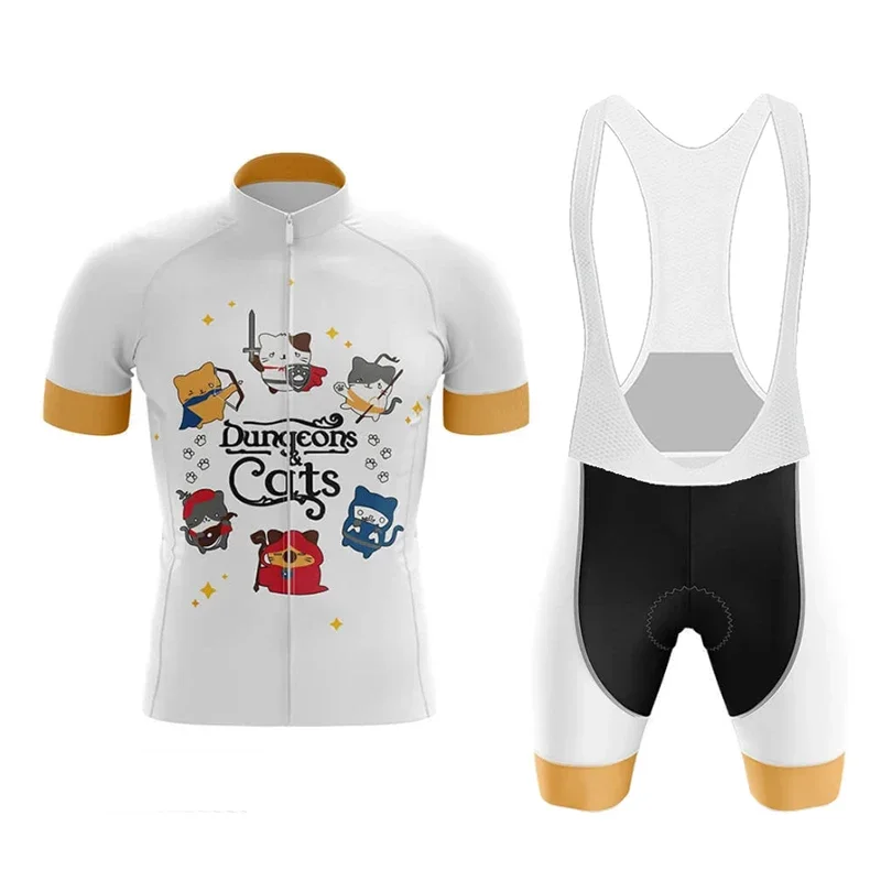 Новинка забавный комплект из Джерси для велоспорта летняя одежда с коротким
