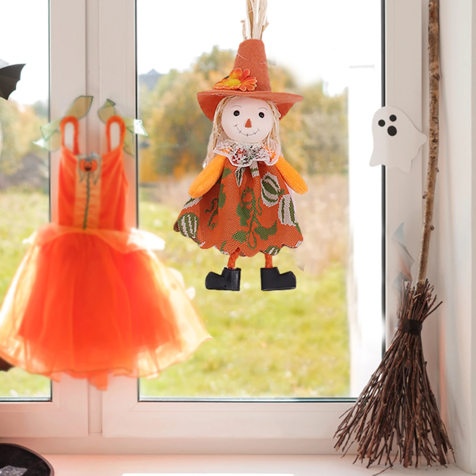 Кукла пугала Осенний урожай праздничное украшение на День Благодарения