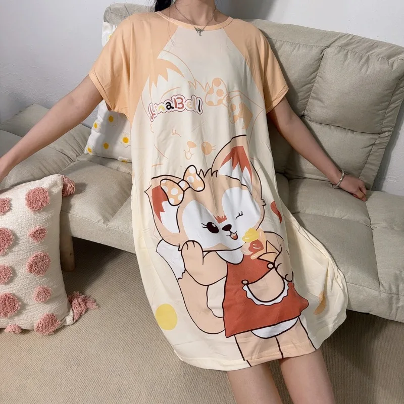 Ночная рубашка MINISO оранжевая