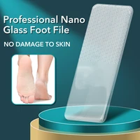 nano glass foot rasp heel file hard dead skin callus remover exfoliating pedicure care foot file tool