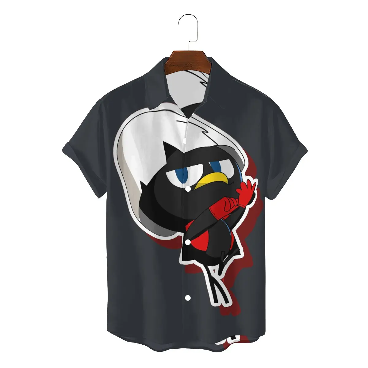 

Calimero Anime Men's Shirts Cool Distinctive 3D Shirt Graphic Sweatshirts New Trend