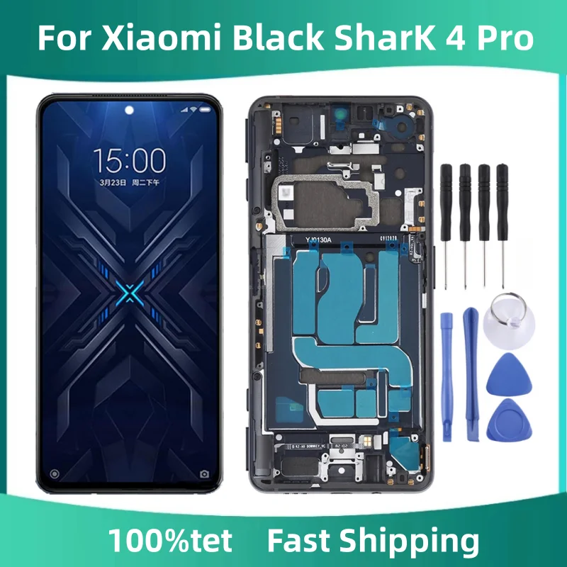 

ЖК-дисплей с рамкой для Xiaomi Black SharK 4 Pro, 6,67 дюйма