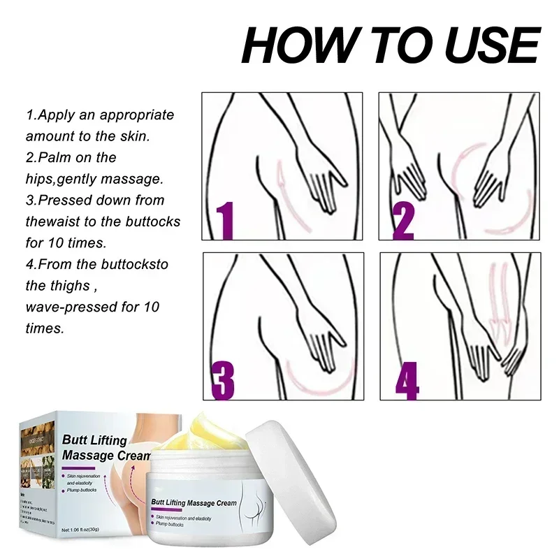 HOT SALE Sexy Hip Buttock Enlargement Cream Effective Lift Up Massage Oil Butt Beauty Enhance Big Ass Produc