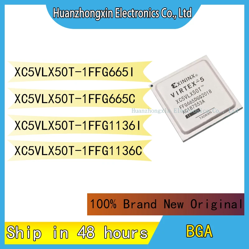XC5VLX50T-1FFG665I XC5VLX50T-1FFG665C XC5VLX50T-1FFG1136I XC5VLX50T-1FFG1136C BGA Chip Integrated Circuit Microcontroller