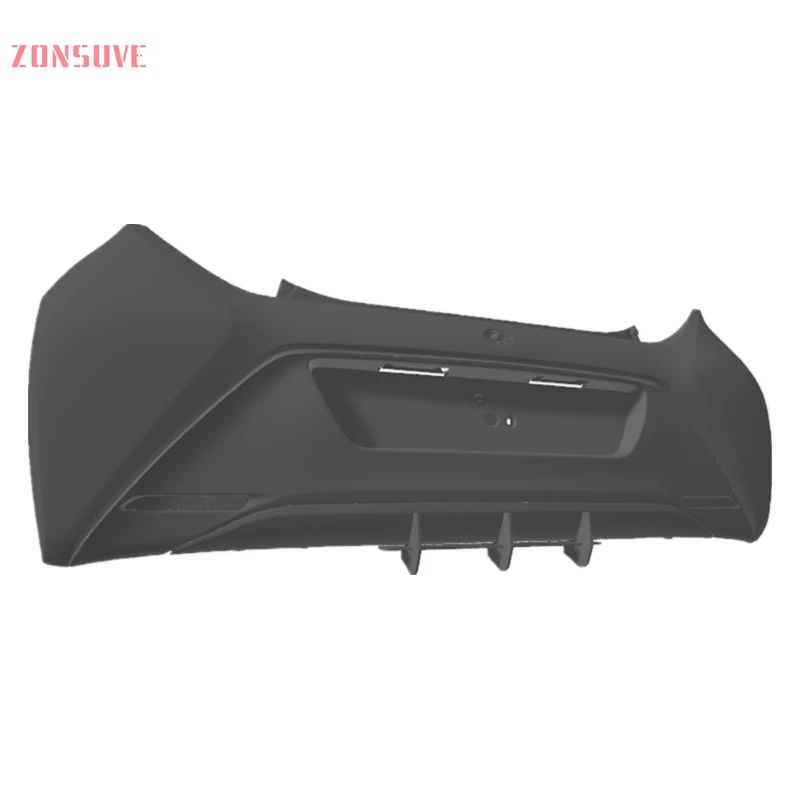 Для Toyota Aygo 2014-2019 год задний диффузор бампер спойлер сплиттер комплект кузова