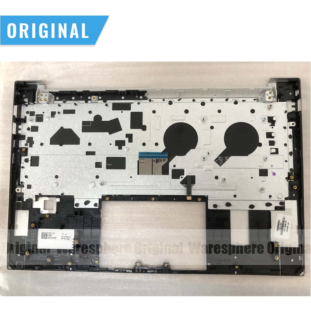 New Original Palmrest for HP Pavilion 14-DV Upper Case With Backlit Keyboard Fingerprint Hole M16651-001 52G7GTATP20 Sliver | Компьютеры и