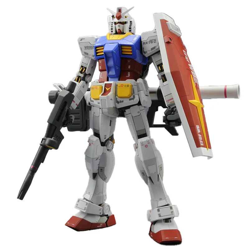 

Gundam Anime Figure MG 1/100 RX-78-2 Gundam Ver.3.0 Yuan Zu Gundam Assembly Model Anime Action Figures Toys for Children