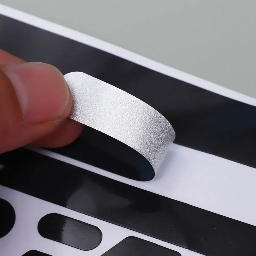 Светоотражающие наклейки для мотоцикла шлемы невидимые черные светоотражающие