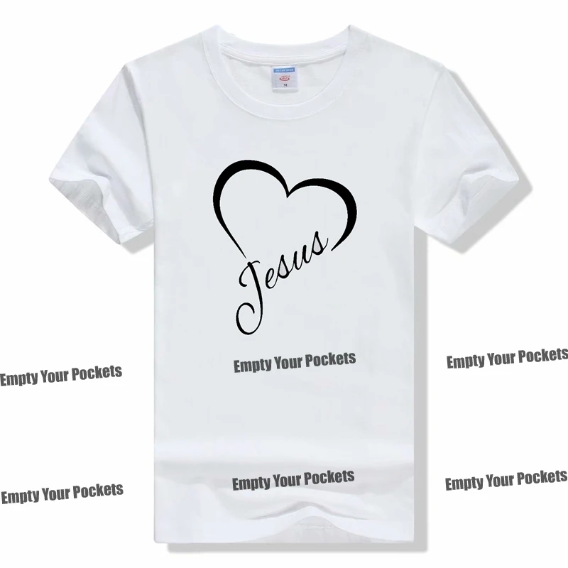 Футболка мужская с молитвенными руками повседневная хлопковая рубашка коротким